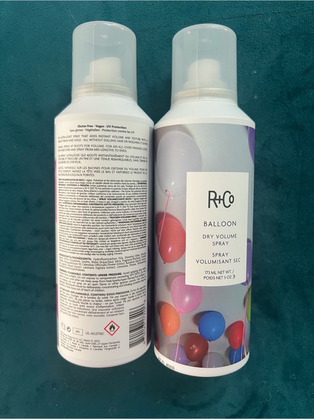 New R+Co Balloon Dry Volume Spray - price per unit- 2 available
